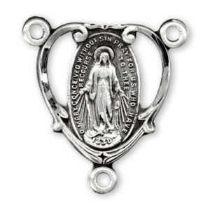 Sterling silver center